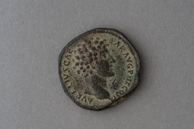 As Coin of Marcus Aurelius by Roman